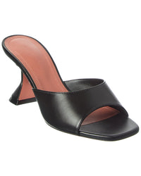 AMINA MUADDI Amina Muaddi Lupita 70 Leather Sandal