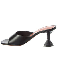 AMINA MUADDI Amina Muaddi Lupita 70 Leather Sandal