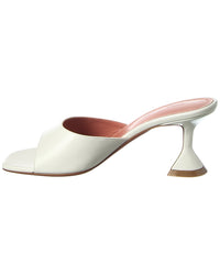 AMINA MUADDI Amina Muaddi Lupita 70 Leather Sandal