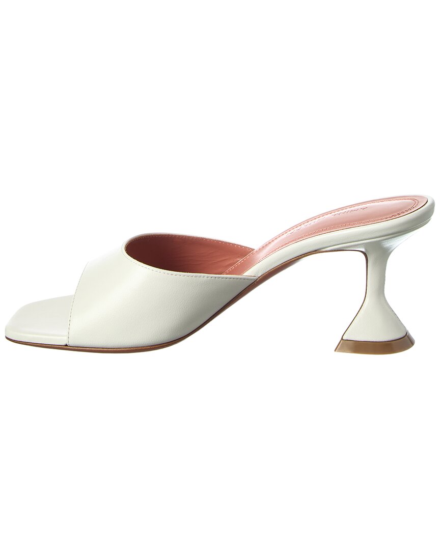 AMINA MUADDI Amina Muaddi Lupita 70 Leather Sandal