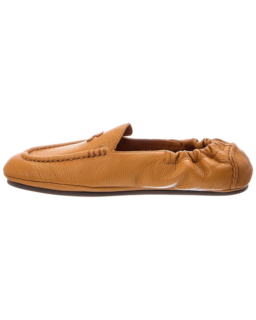 CELINE Celine Logo Leather Loafer
