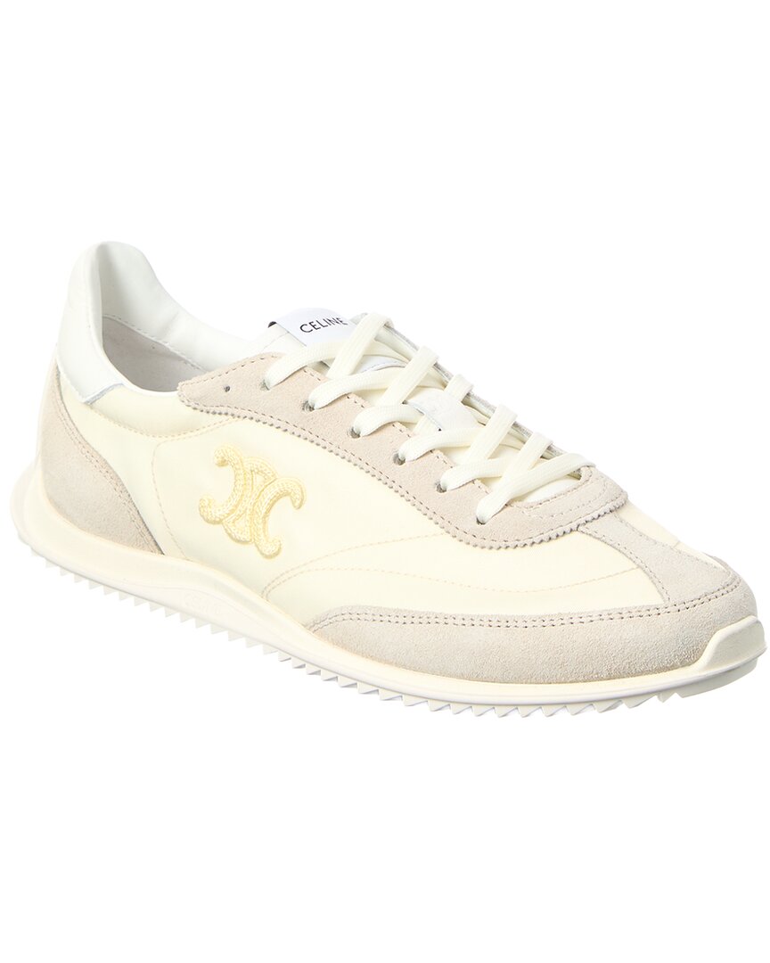 Celine Racer Nylon & Suede Sneaker