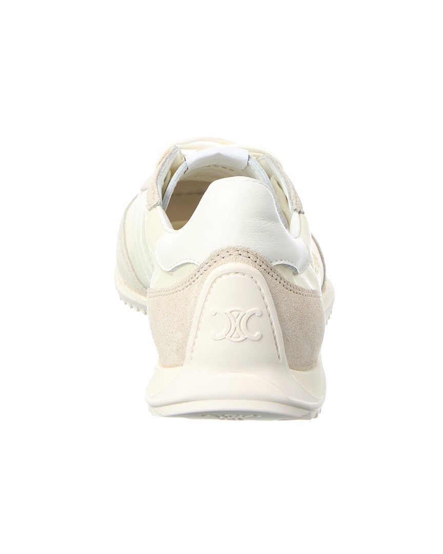 Celine Racer Nylon & Suede Sneaker
