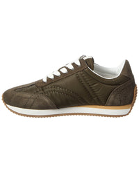 TOTEME Toteme Sport Suede-Trim Sneaker