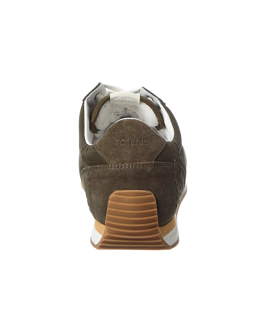 TOTEME Toteme Sport Suede-Trim Sneaker
