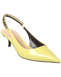 Gucci Gucci Signoria Patent Slingback Pump