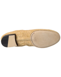 Gucci Gucci Gg Jordaan Suede Loafer
