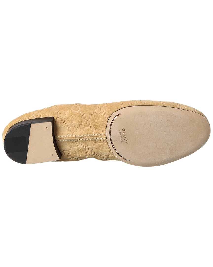 Gucci Gucci Gg Jordaan Suede Loafer