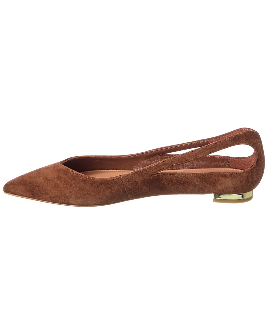 Aquazzura Aquazzura Suede Ballerina Flat