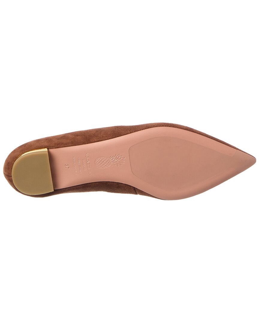 Aquazzura Aquazzura Suede Ballerina Flat