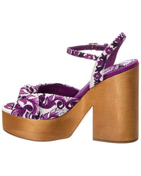 Dolce & Gabbana Canvas Sandal