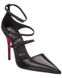 Christian Louboutin Christian Louboutin Logo Leather Pump