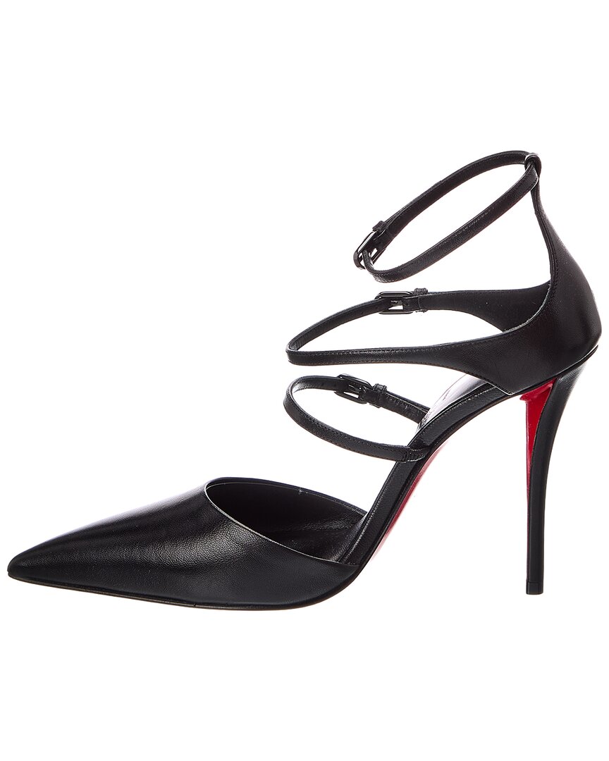 Christian Louboutin Christian Louboutin Logo Leather Pump
