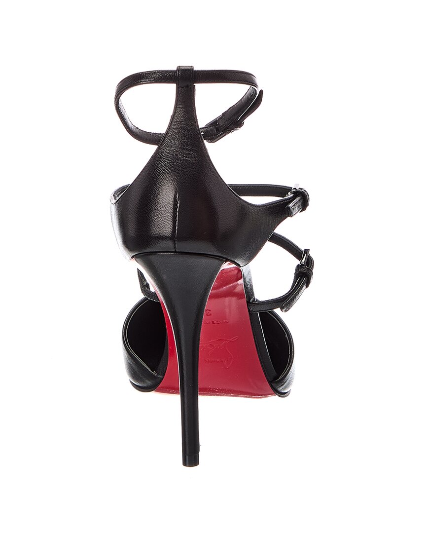 Christian Louboutin Christian Louboutin Logo Leather Pump