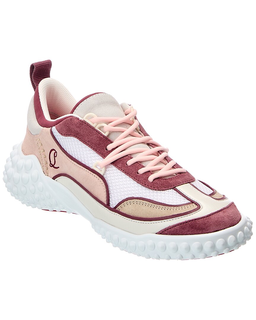 Christian Louboutin Christian Louboutin Logo Suede Sneaker