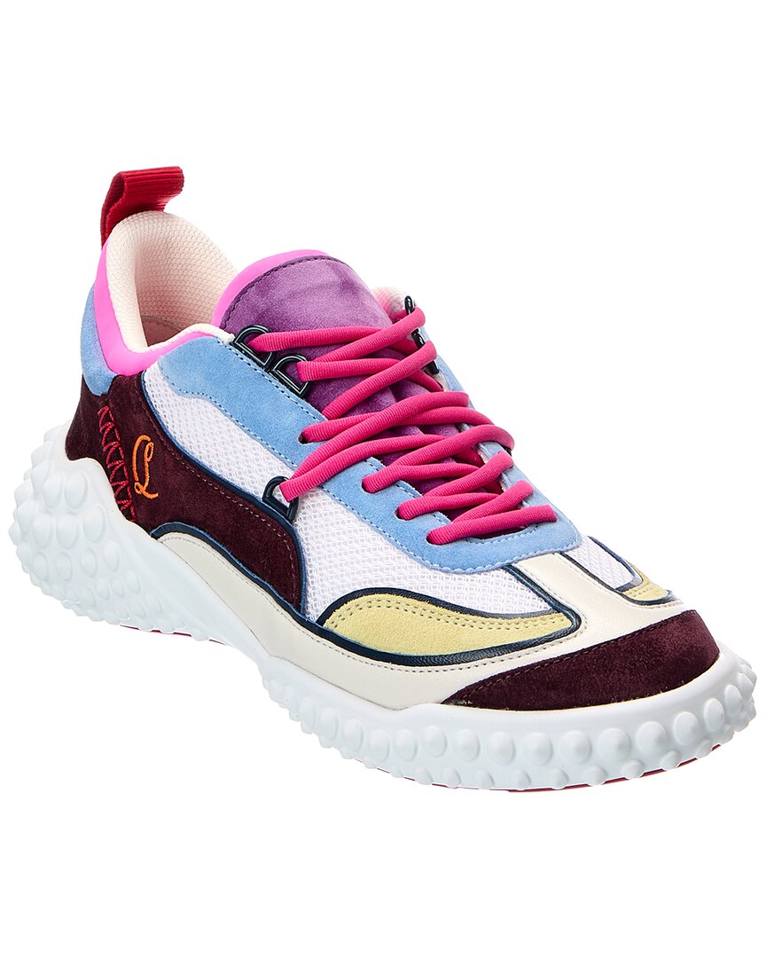 Christian Louboutin Christian Louboutin Logo Suede Sneaker