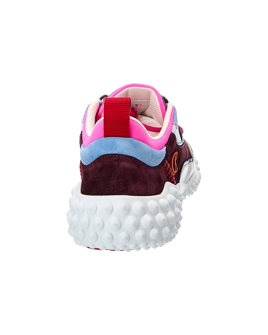 Christian Louboutin Christian Louboutin Logo Suede Sneaker