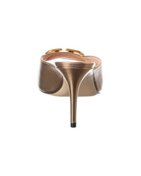 Valentino Valentino Logo Leather Sandal