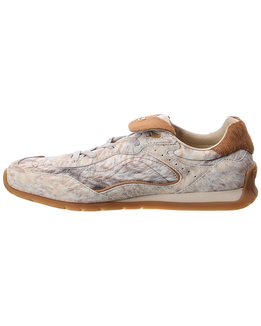 Fendi Wave Plus Suede Sneaker
