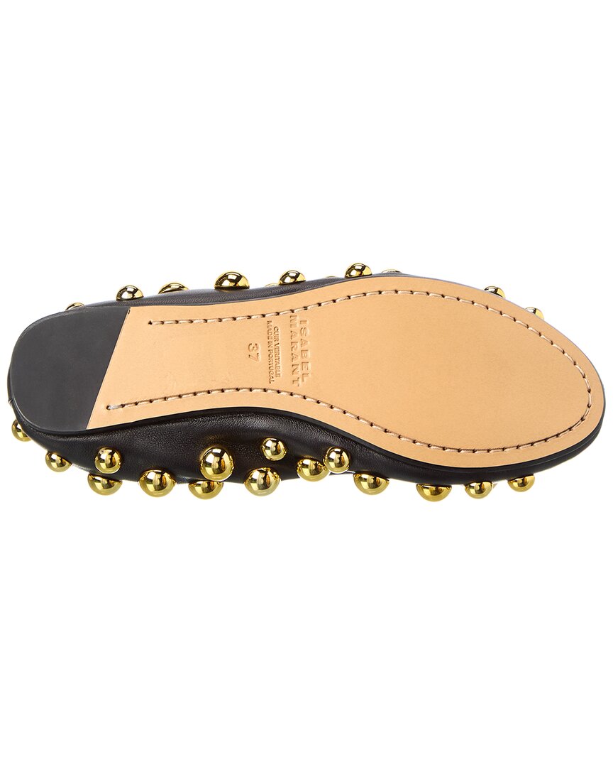 Isabel Marant Belna Leather Ballet Flat