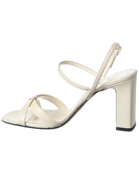 Jimmy Choo Elsy 85 Leather Sandal
