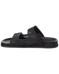 Jimmy Choo Fayence Leather & Mesh Sandal