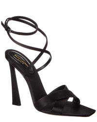 Saint Laurent Saint Laurent Corinne 110 Satin Sandal
