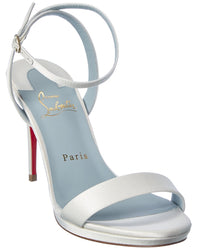 Christian Louboutin Christian Louboutin Loubi Queen 100 Satin Sandal