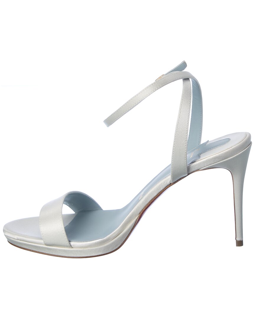 Christian Louboutin Christian Louboutin Loubi Queen 100 Satin Sandal