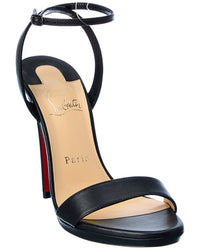 Christian Louboutin Christian Louboutin Loubi Queen 120 Leather Sandal