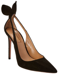 Aquazzura Deneuve 105 Suede Pump