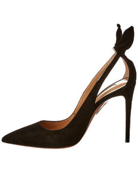 Aquazzura Deneuve 105 Suede Pump