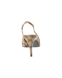 Gucci Horsebit Gg Canvas Slingback Pump
