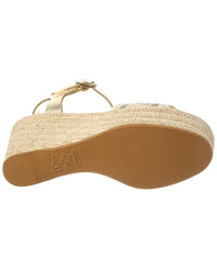 Dior Dior Dway Leather Wedge Sandal