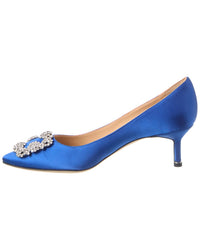 Manolo Blahnik Hangisi 50 Satin Pump
