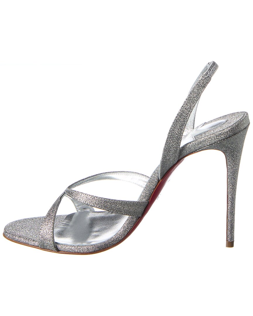 Christian Louboutin Christian Louboutin Emilie 100 Leather Slingback Sandal