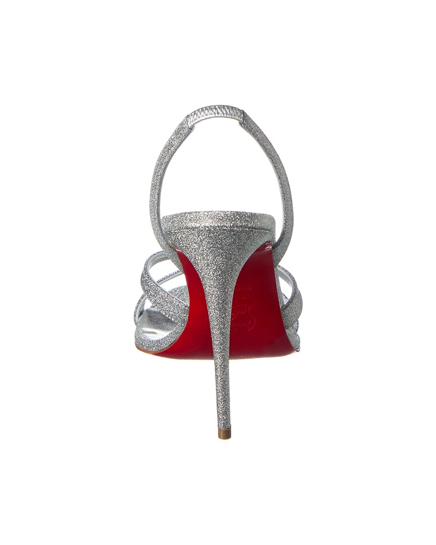 Christian Louboutin Christian Louboutin Emilie 100 Leather Slingback Sandal