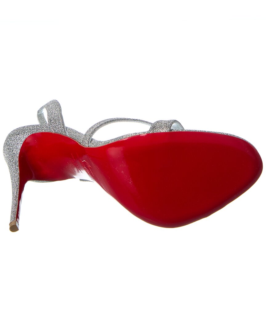 Christian Louboutin Christian Louboutin Emilie 100 Leather Slingback Sandal