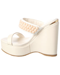 Jimmy Choo Jimmy Choo Leather & Raffia 130 Espadrille Sandal