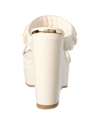 Jimmy Choo Jimmy Choo Leather & Raffia 130 Espadrille Sandal