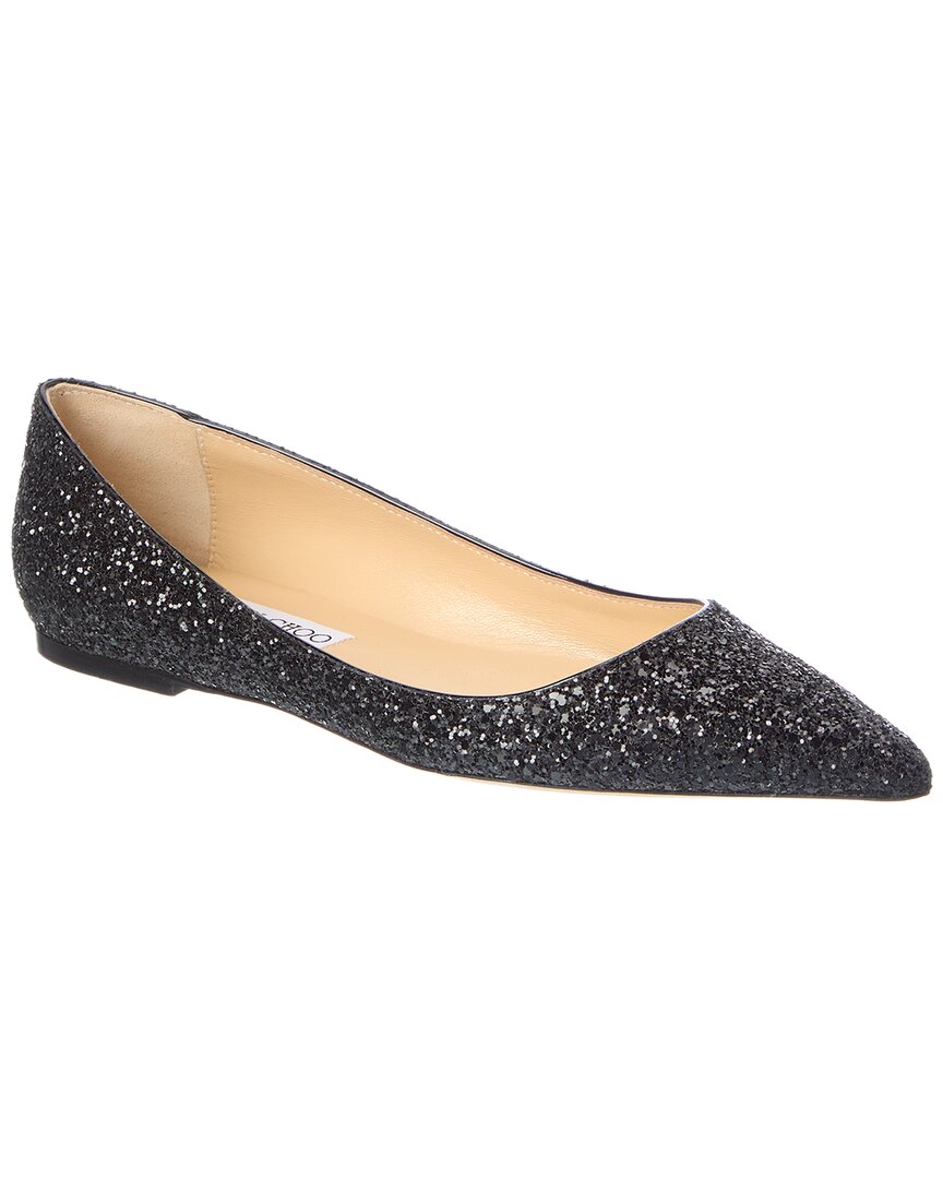 Jimmy Choo Jimmy Choo Leather Flat