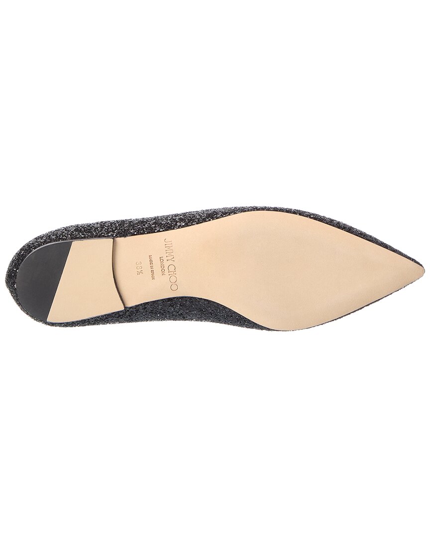 Jimmy Choo Jimmy Choo Leather Flat
