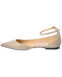 Jimmy Choo Jimmy Choo Leather Flat