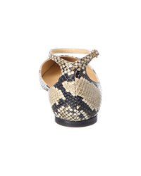 Jimmy Choo Jimmy Choo Leather Flat