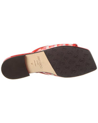 Jimmy Choo Jimmy Choo Nako Woven & Leather Flat