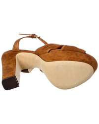 Jimmy Choo Jimmy Choo Heloise 120 Suede Platform Sandal