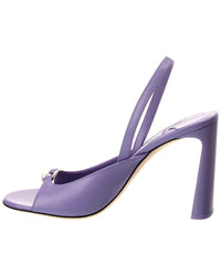 Jimmy Choo Jimmy Choo Lev 95 Leather Slingback Sandal
