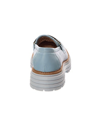 Baldini Baldini Suede & Leather Loafer
