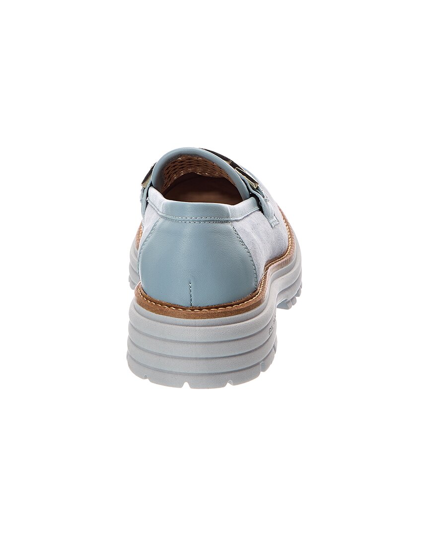 Baldini Baldini Suede & Leather Loafer