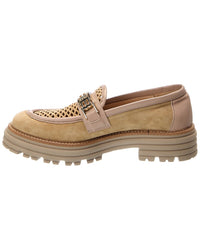 Baldini Baldini Suede & Leather Moccasin